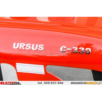 Litery chromowe ,,URSUS C-330''